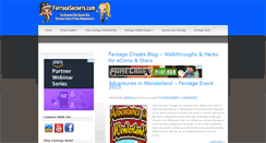 Desktop Screenshot of fantagesecrets.com